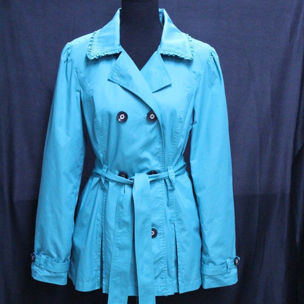 Candies Junior Teal Rain Jacket